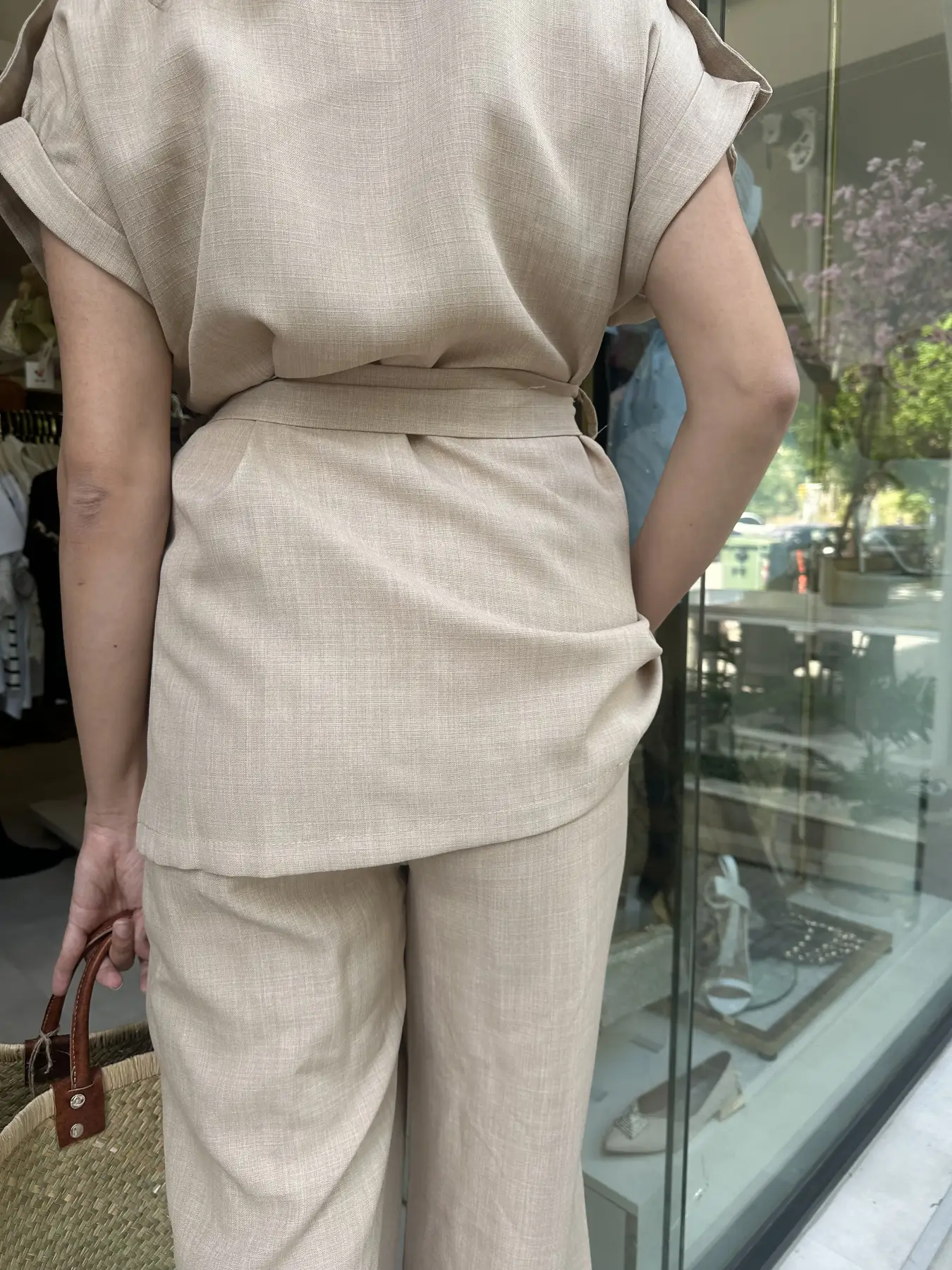 Σέτ μπέζ με ζώνη