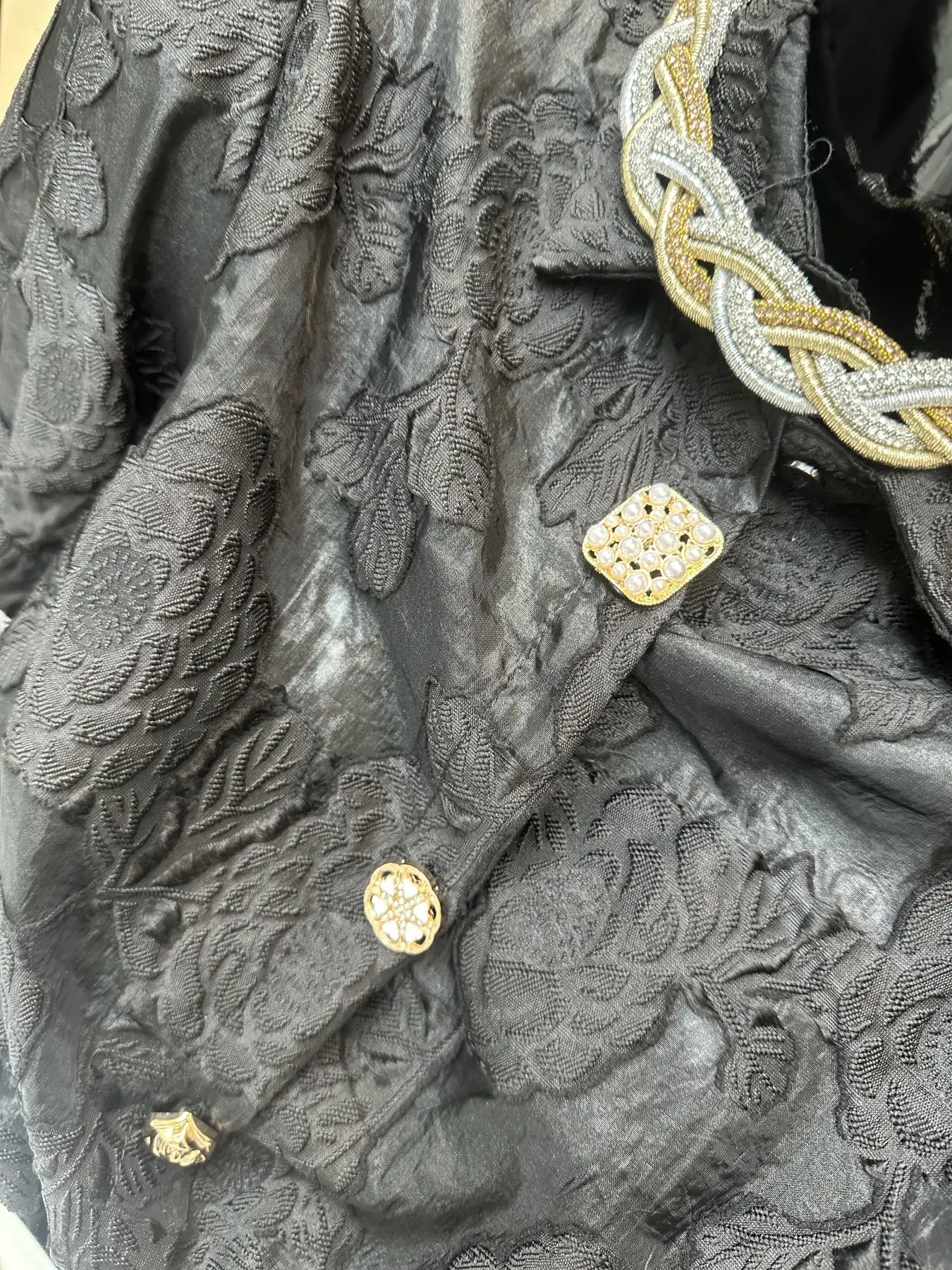 Πουκάμισο Δαντέλα με Διακοσμητικά Κουμπάκια