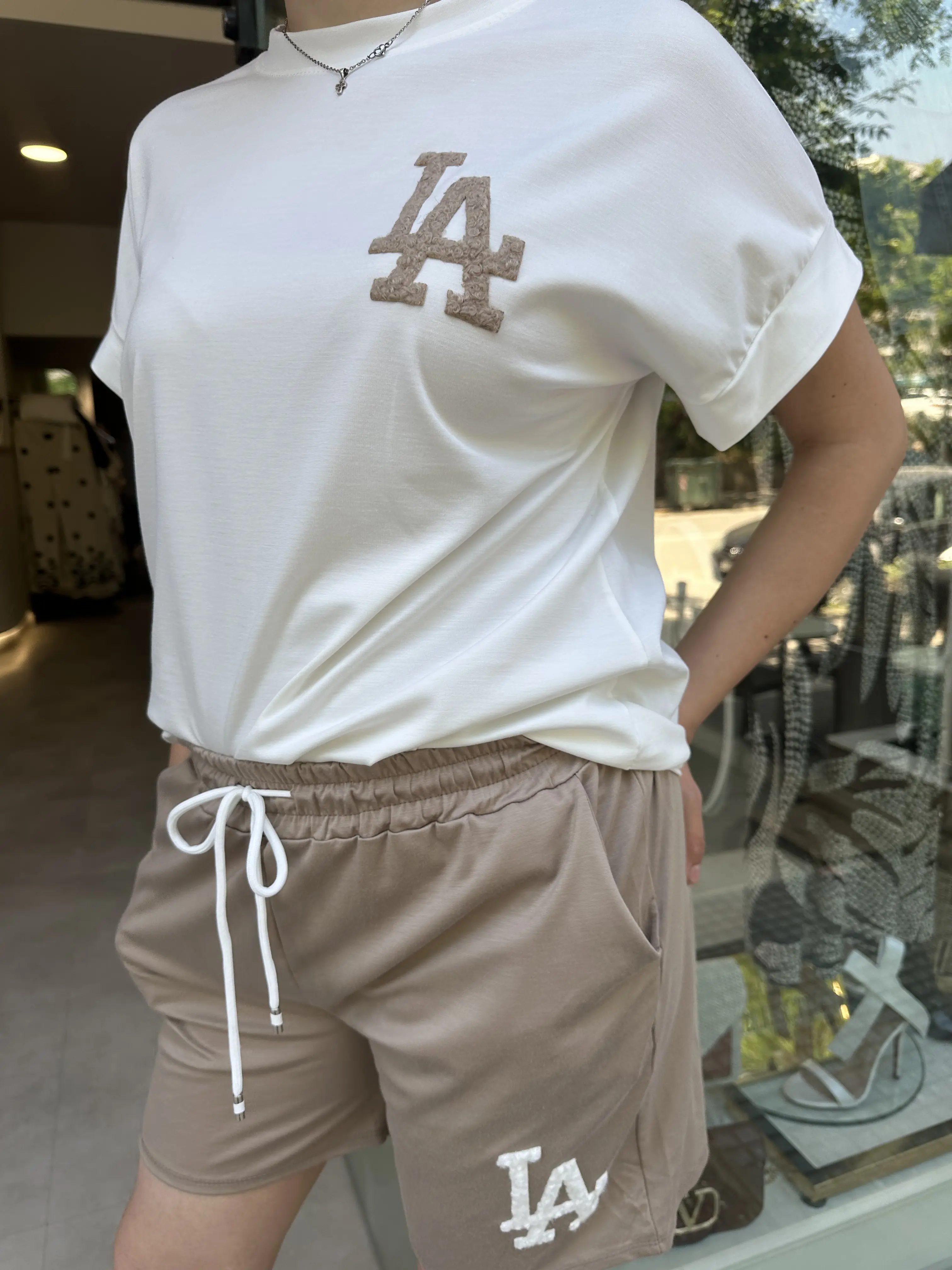 Σέτ μπλούζα με βερμούδα sport