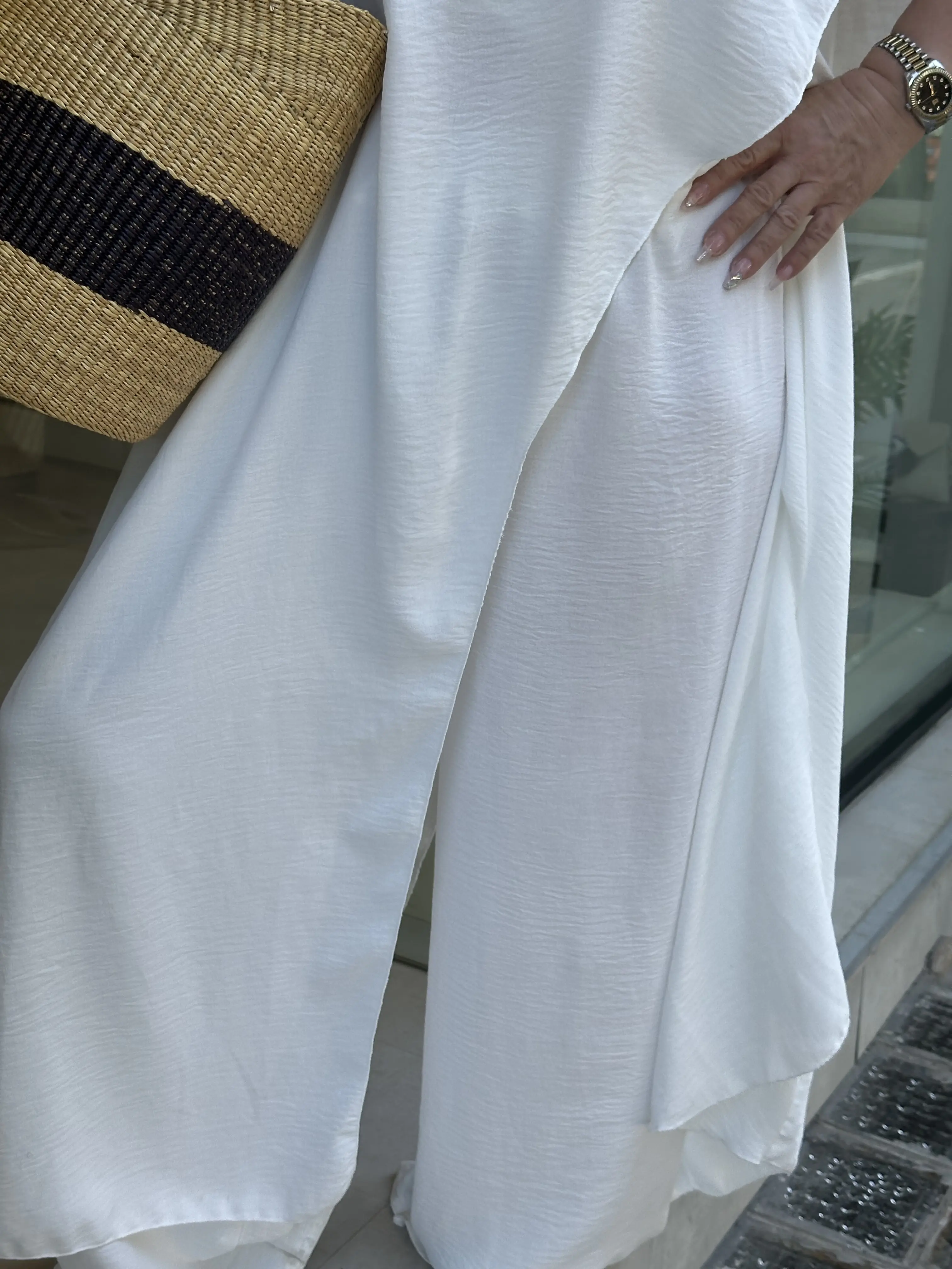 Σέτ λευκό ασύμμετρο