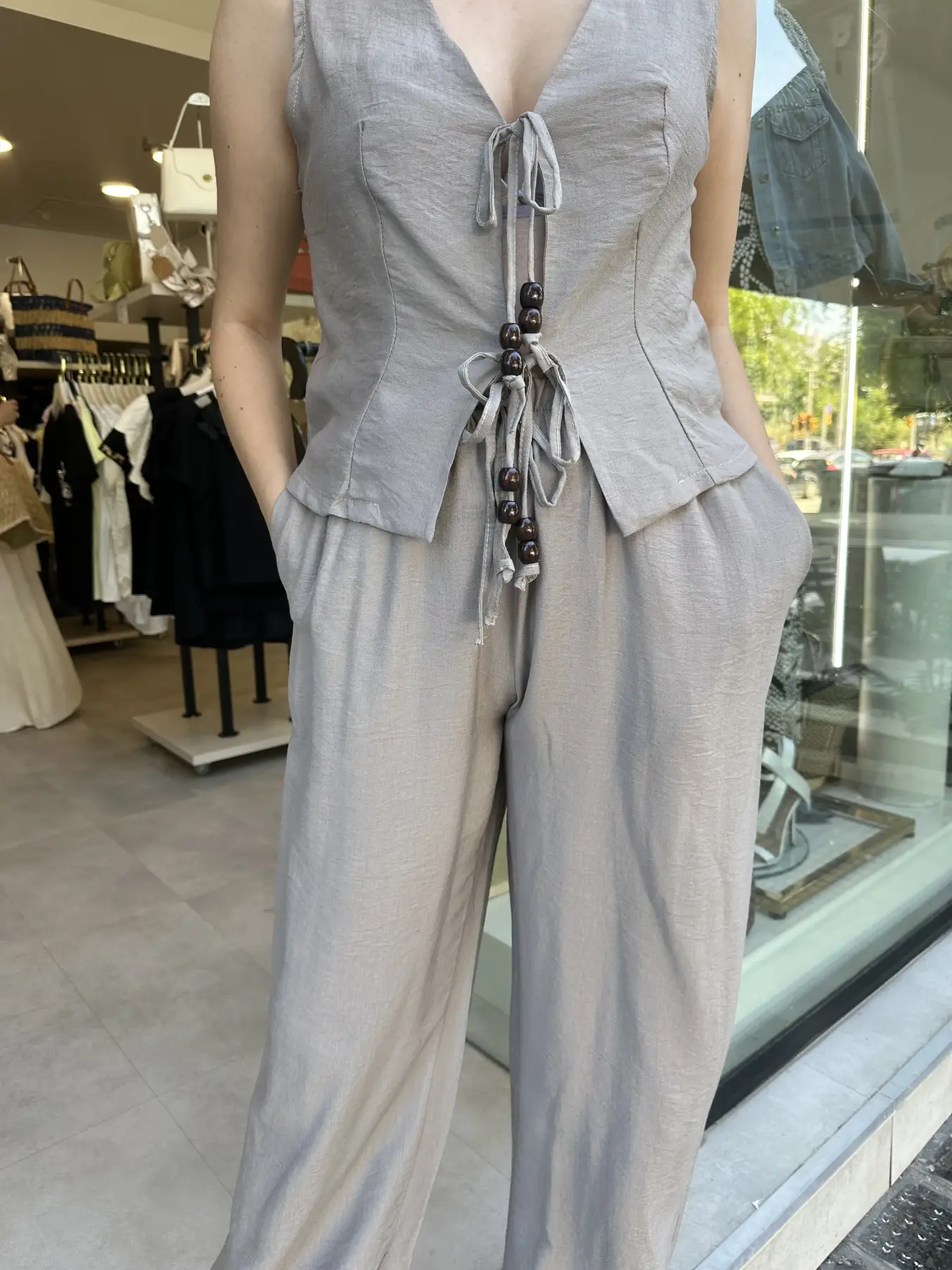 Σέτ καφέ με δέσιμο