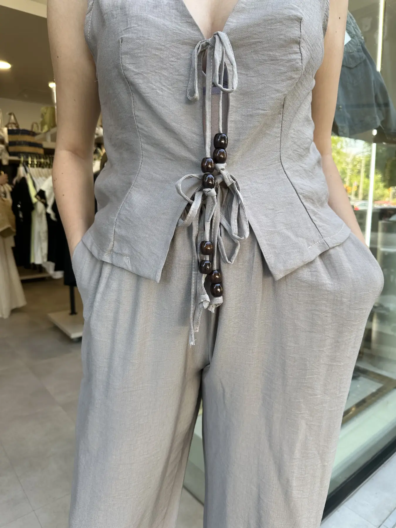 Σέτ καφέ με δέσιμο