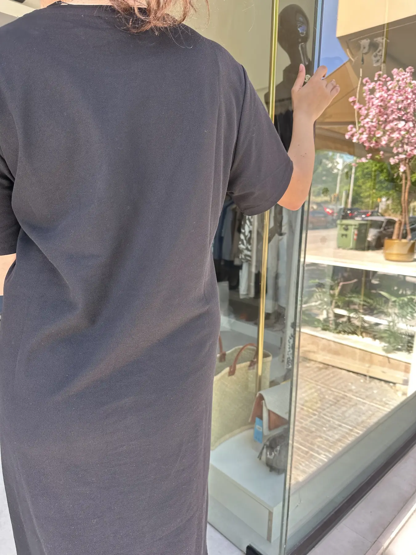 Φόρεμα μαύρο με καρδιά