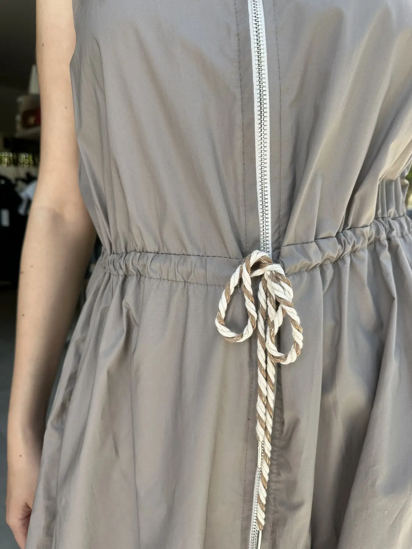 Φόρεμα elephant με φερμούαρ μπροστά