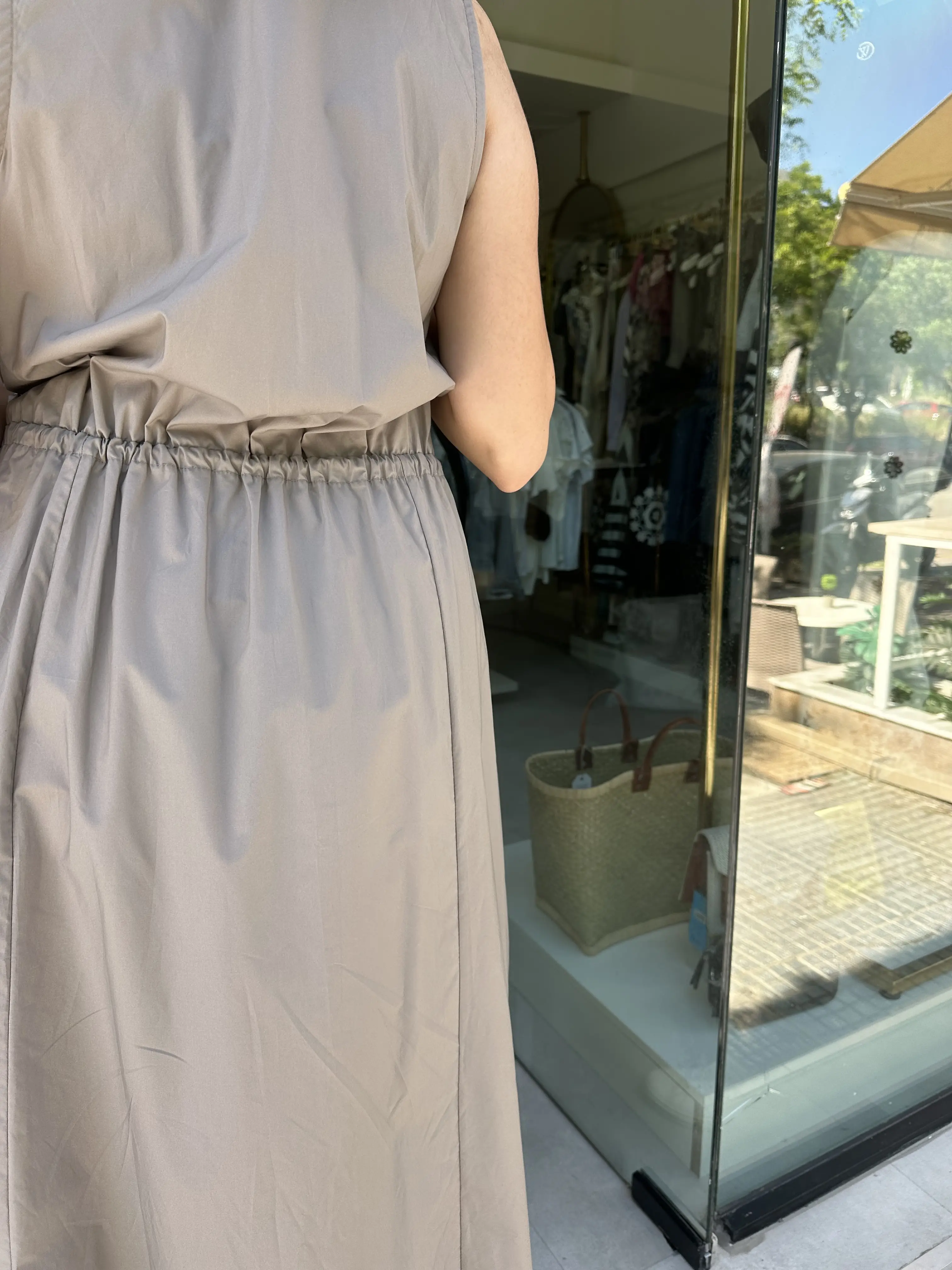 Φόρεμα elephant με φερμούαρ μπροστά