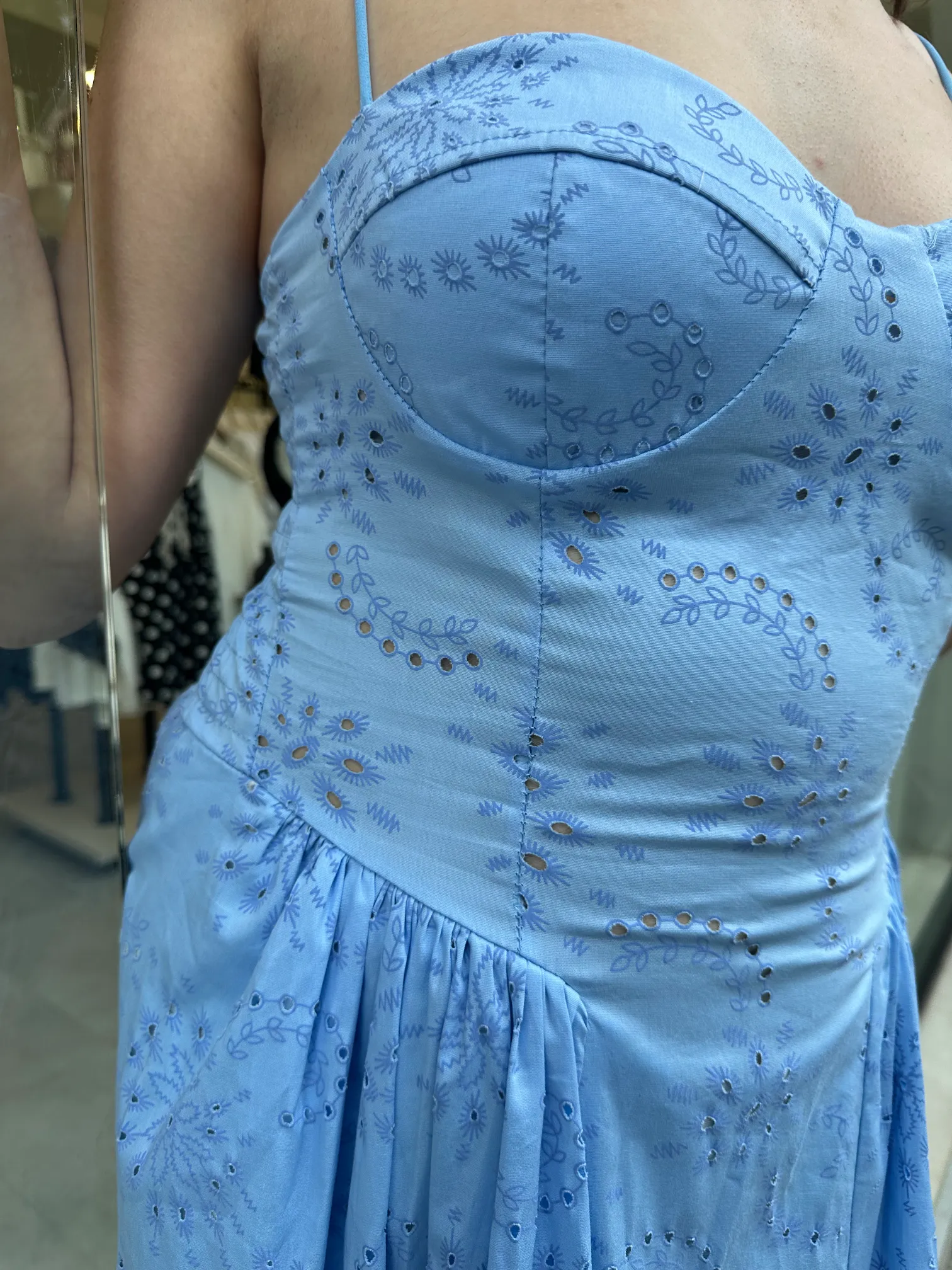 Γαλάζιο Αέρινο Φόρεμα