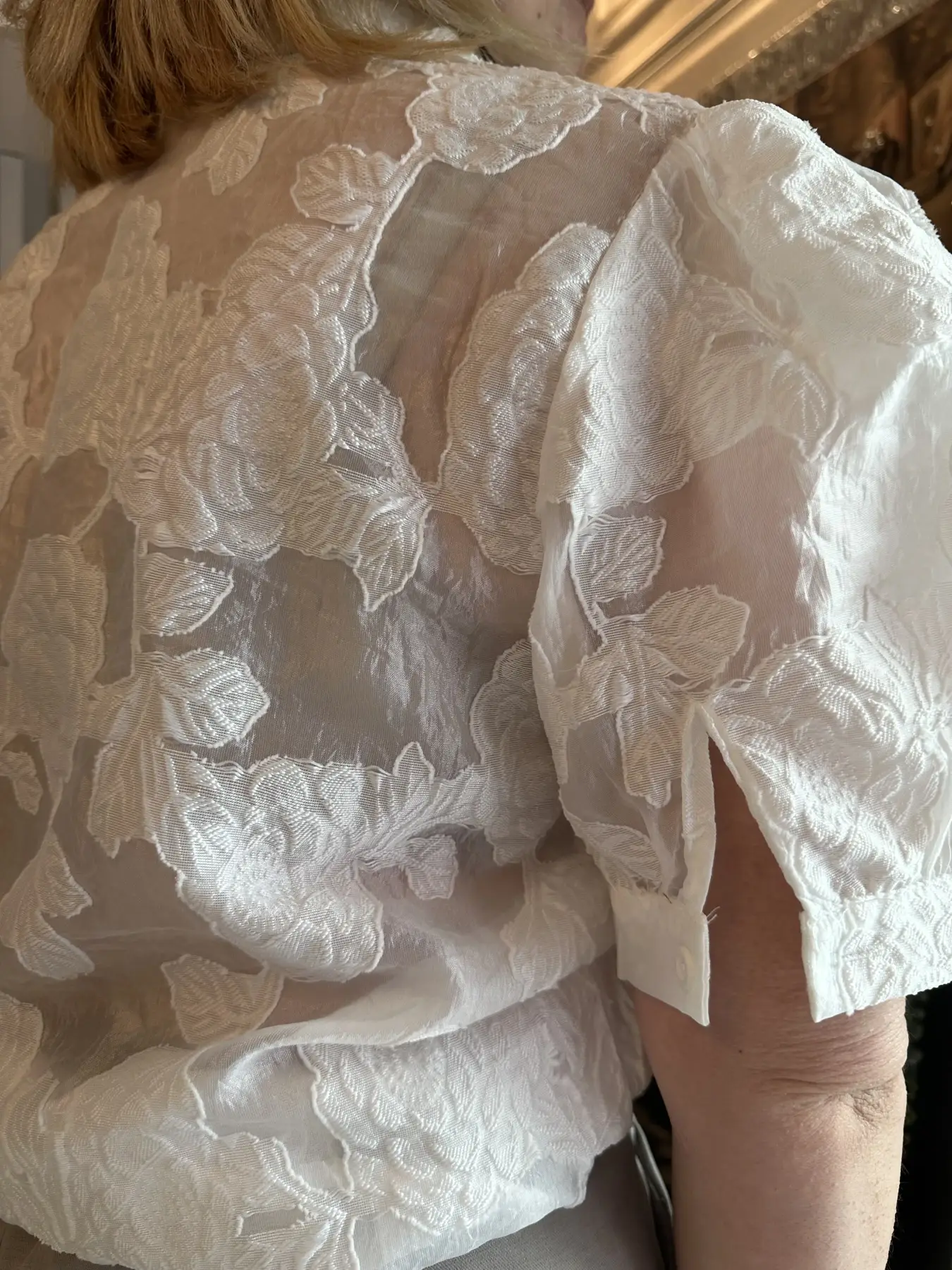 Πουκάμισο με λουλούδι και στράς