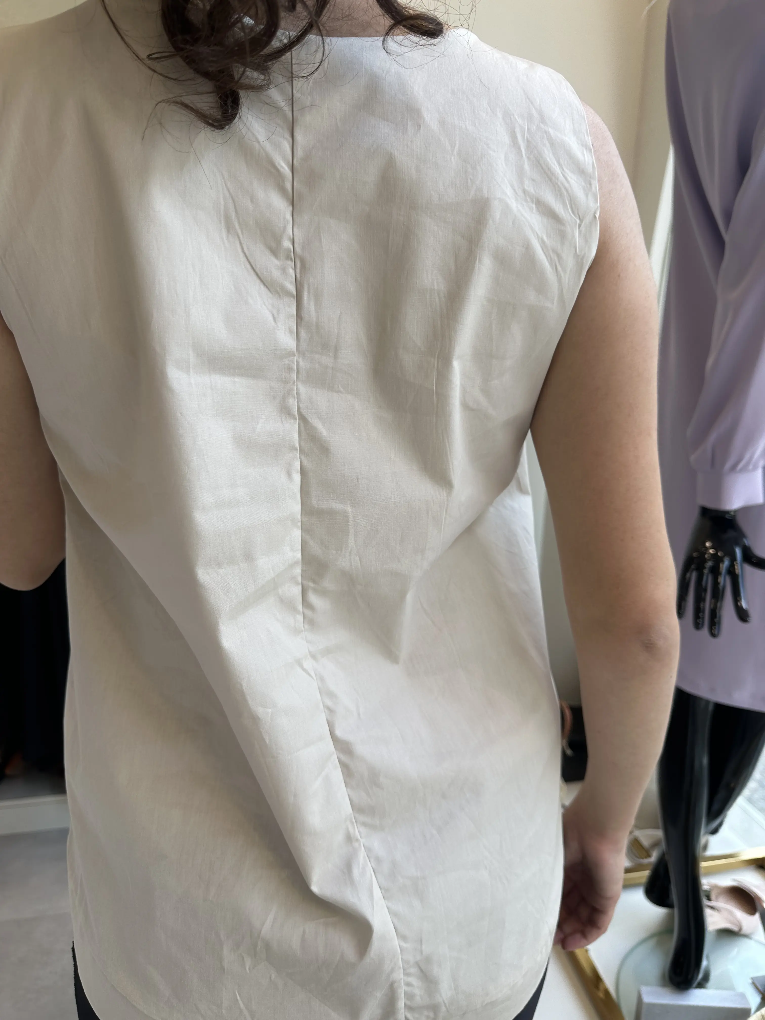 Μπλούζα μπέζ με στράς