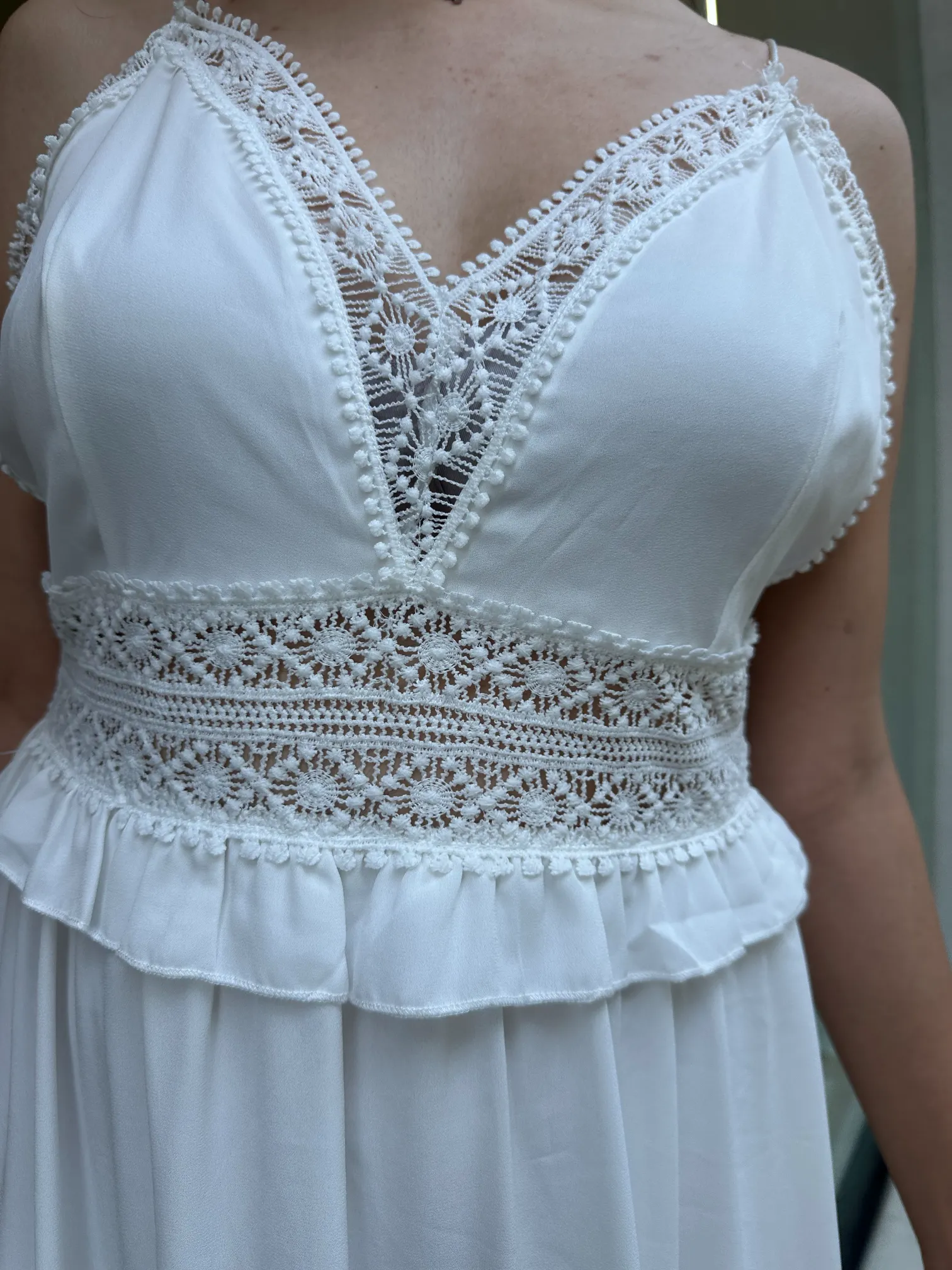 Λευκό φόρεμα