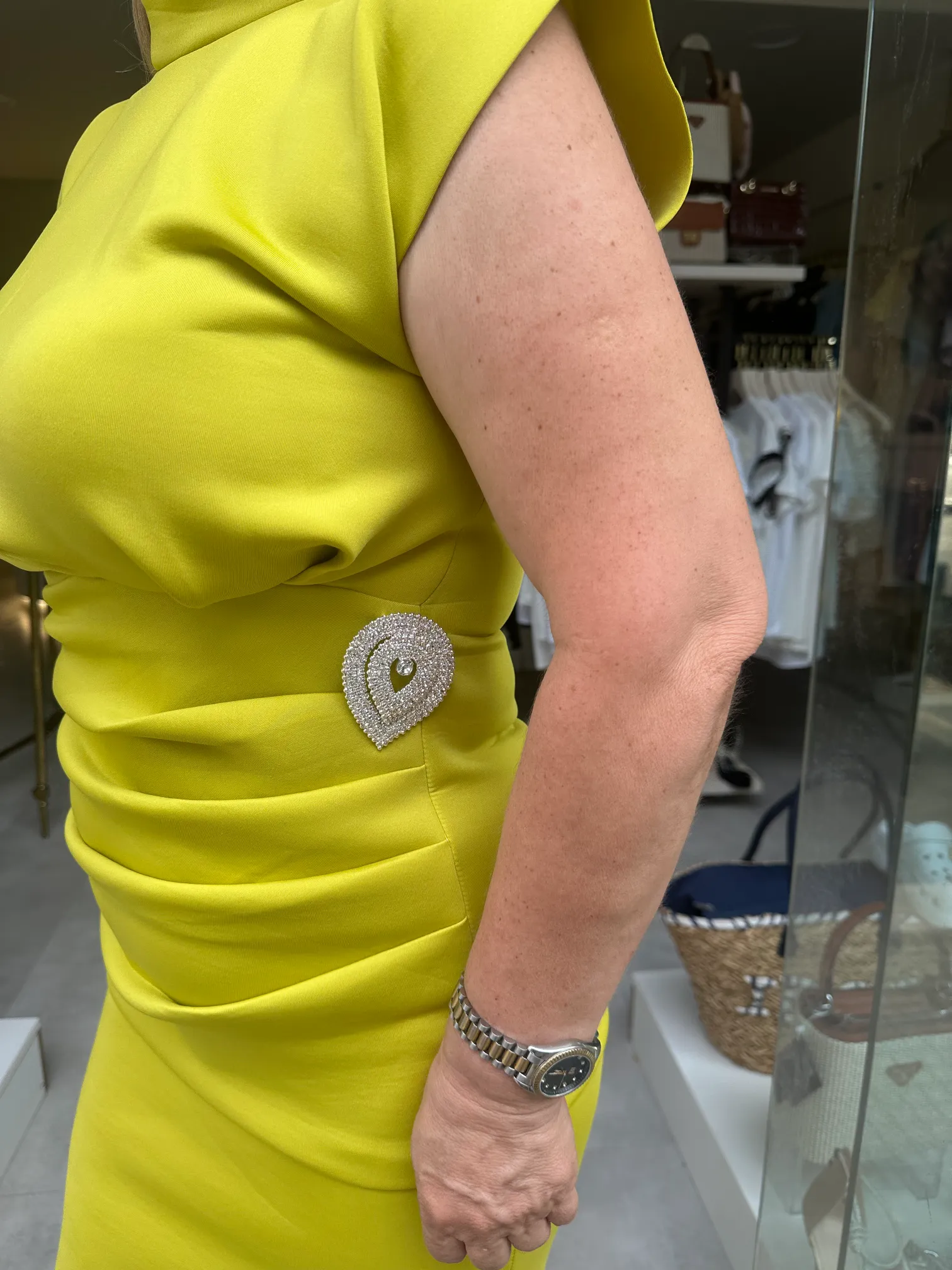 LIME ΦΟΡΕΜΑ ΜΕ ΣΤΡΑΣ