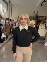 New York Hoodie Με Αποσπώμενο Γιακά