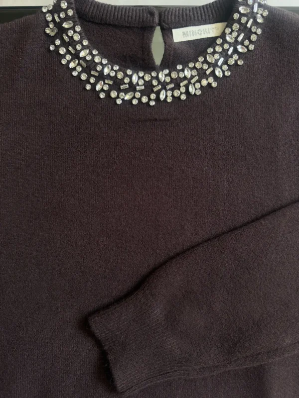 Crystal Glam Knit Μπλούζα