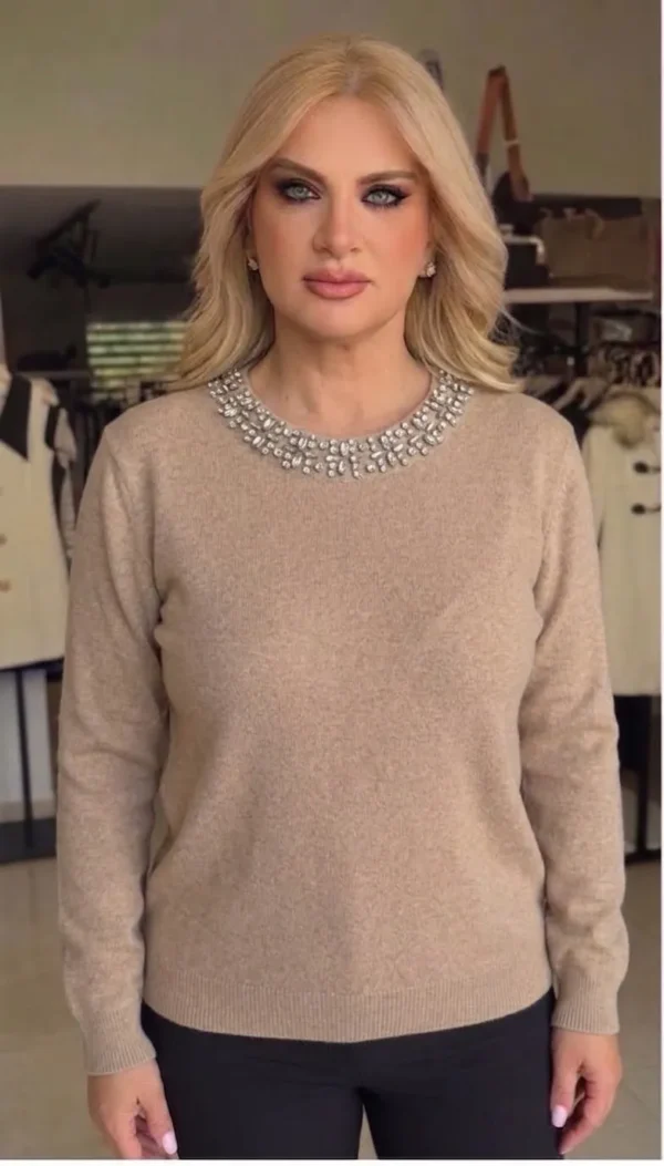 Crystal Glam Knit Μπλούζα
