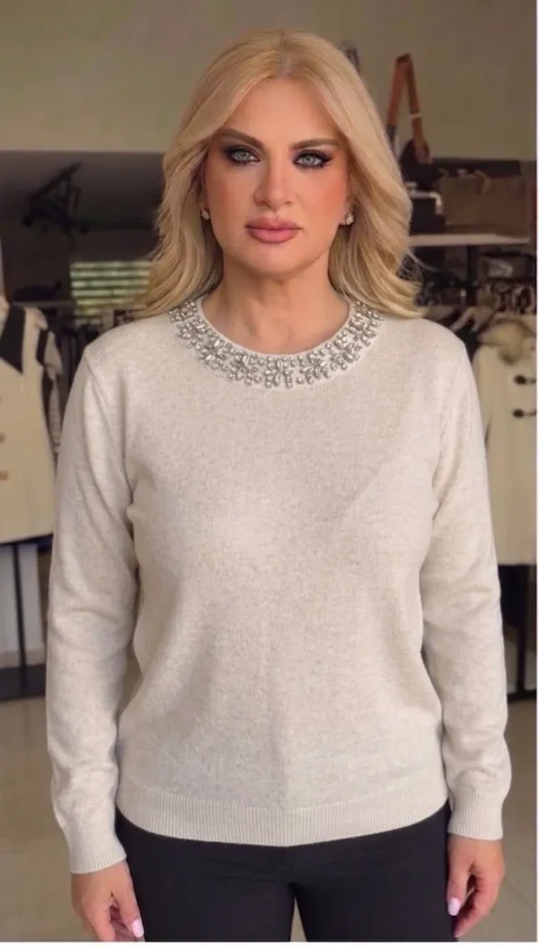 Crystal Glam Knit Μπλούζα