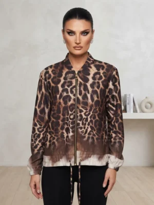 Πανωφόρι Animal Print Bomber Jacket