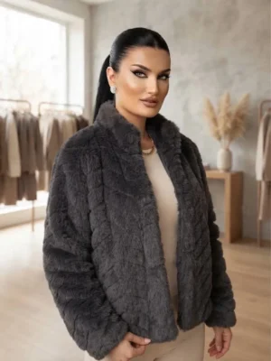 Γούνα Luxury Faux Fur Jacket