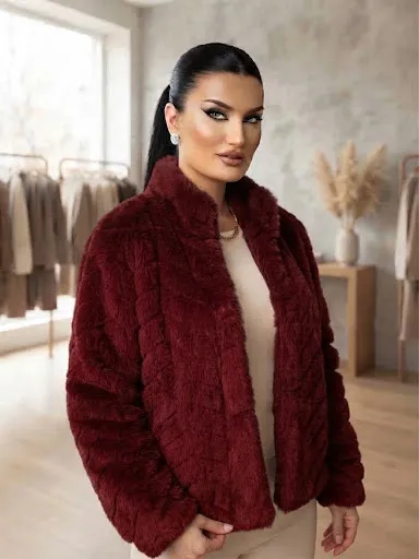 Γούνα Luxury Faux Fur Jacket