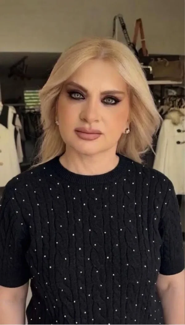 Sparkle Chic Knit Κοντομάνικη Μπλούζα