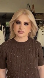 Sparkle Chic Knit Κοντομάνικη Μπλούζα