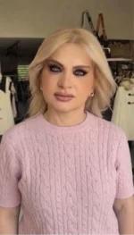 Sparkle Chic Knit Κοντομάνικη Μπλούζα