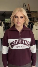 Half-Zip Brooklyn Knit Μπλούζα