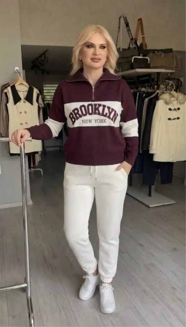 Half-Zip Brooklyn Knit Μπλούζα