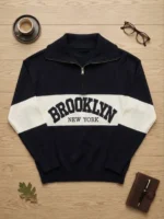 Half-Zip Brooklyn Knit Μπλούζα