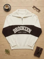Half-Zip Brooklyn Knit Μπλούζα
