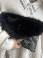 Fluffy Fold Τσάντα Φάκελος