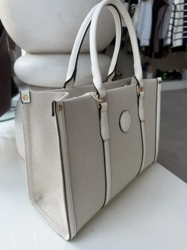 Ivory Elegant Tote Τσάντα