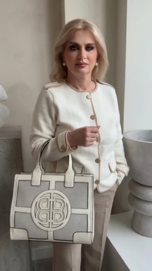 Noble Structured Tote Τσάντα