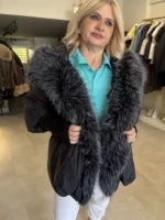 Γυναικείο Puffer Μπουφάν με Εντυπωσιακή Γούνινη Επένδυση