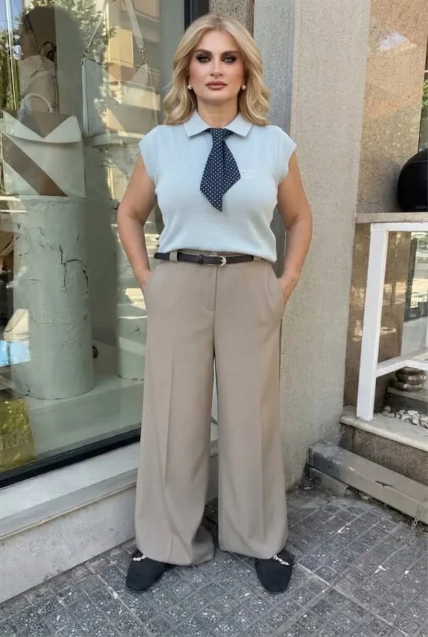 Belle Époque Παντελόνα Χωρίς Πιέτες