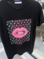 Kiss Me Glam T-Shirt Μπλούζα Κοντομάνικη