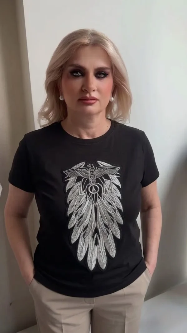 Silver Wings T-Shirt Κοντομάνικη Μπλούζα