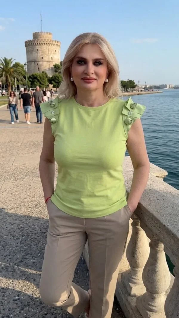 Lime Blossom T-Shirt Κοντομάνικη Μπλούζα