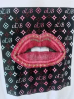 Kiss Me Glam T-Shirt Μπλούζα Κοντομάνικη