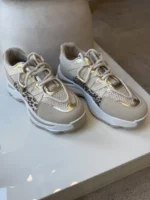 Urban Luxe Sneakers Με Χρυσές και Animal Λεπτομέρειες
