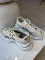 Urban Luxe Sneakers Με Χρυσές και Animal Λεπτομέρειες
