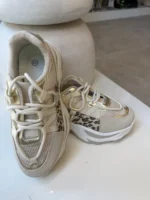Urban Luxe Sneakers Με Χρυσές και Animal Λεπτομέρειες
