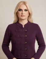 Élan Cardigan Πλεκτή Ζακέτα με Ιδιαίτερο Κλείσιμο