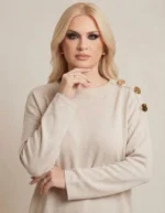 Γυναικεία Πλεκτή Μπλούζα Golden Touch