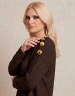 Γυναικεία Πλεκτή Μπλούζα Golden Touch
