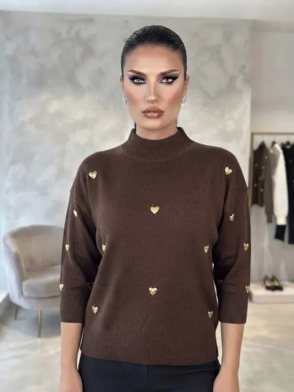 Γυναικείο Πλεκτό Πουλόβερ Hearty Knit