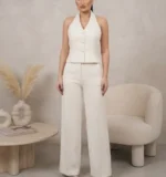 Γυναικείο Bouclé Co-ord Σετ Elegant