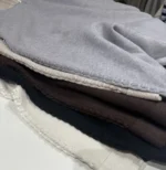 Μπλούζα Oversized με Όρθιο Γιακά & Πλεκτές Λεπτομέρειες